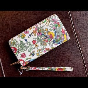 Tory Burch Emerson Zip Continental Wristlet/Wallet